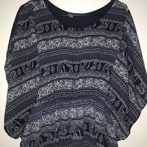 Elephant Designed Shirt